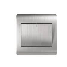 Fancy Silver 1-Gang Switch