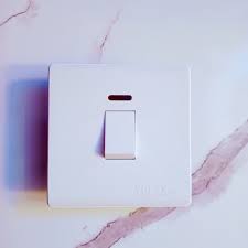 Plain White Water Heater Switch