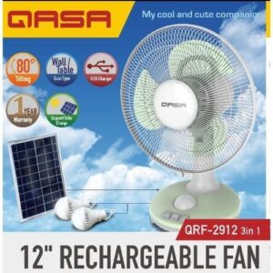 Qasa 12" rechargeable